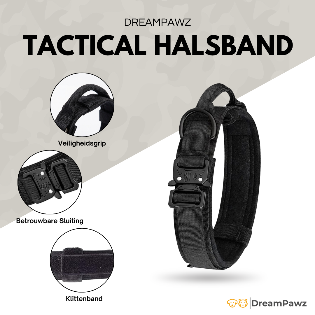 Tactical K9 Hondenhalsband