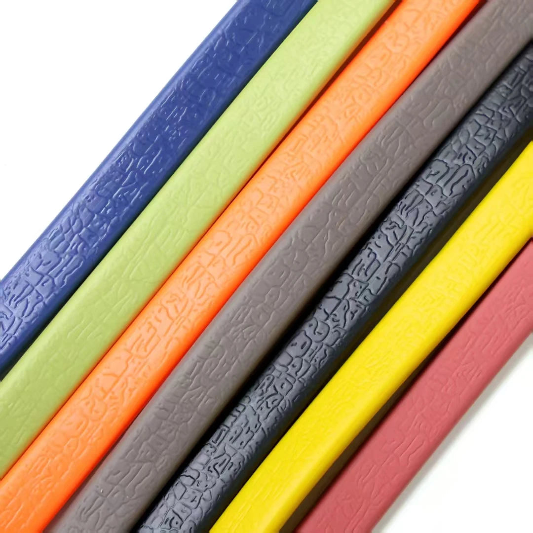 Structuur en kleuren van de PVC trainingsriem Dun