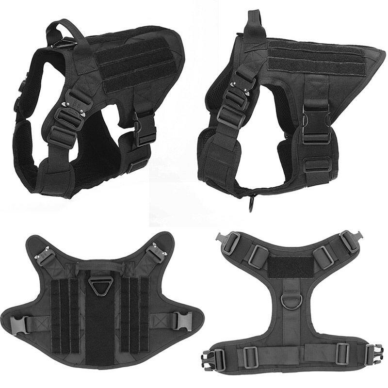 Tactical Hondentuigje K9 - Incl. Mama / Dad says I'm Special Patch(es) - DreamPawz