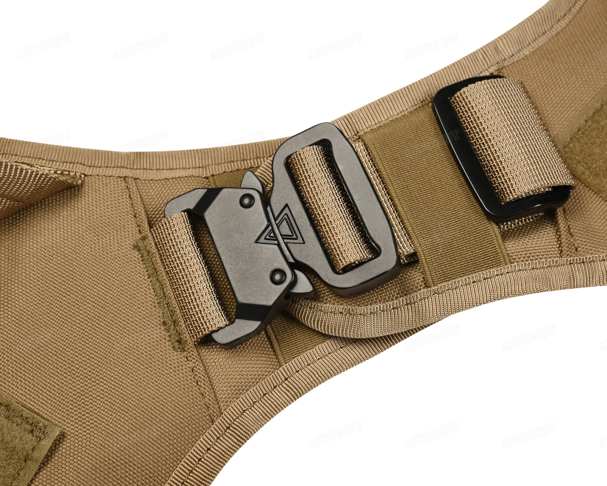 Tactical Hondenharnas met Pockets Voorste Gespen