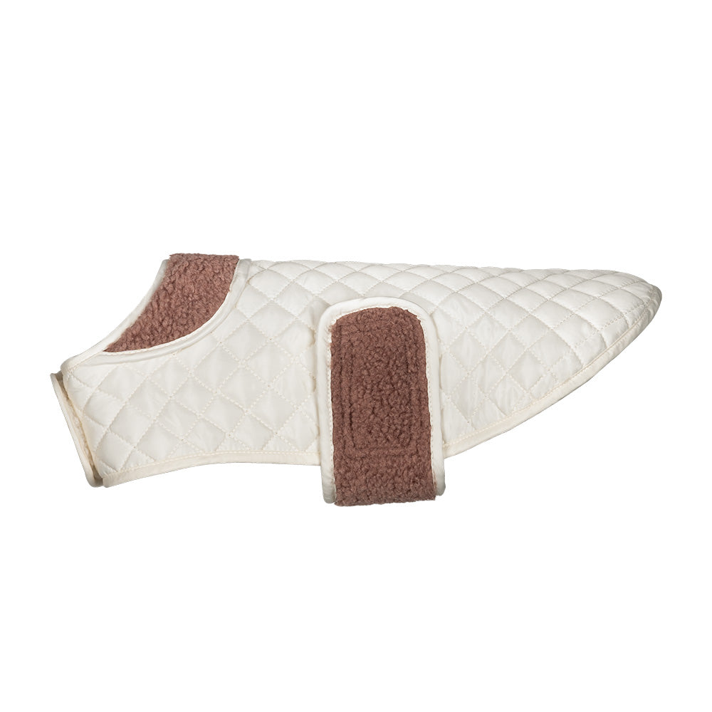 Luxe Gewatteerde Hondenjas - Quilted Chic - DreamPawz