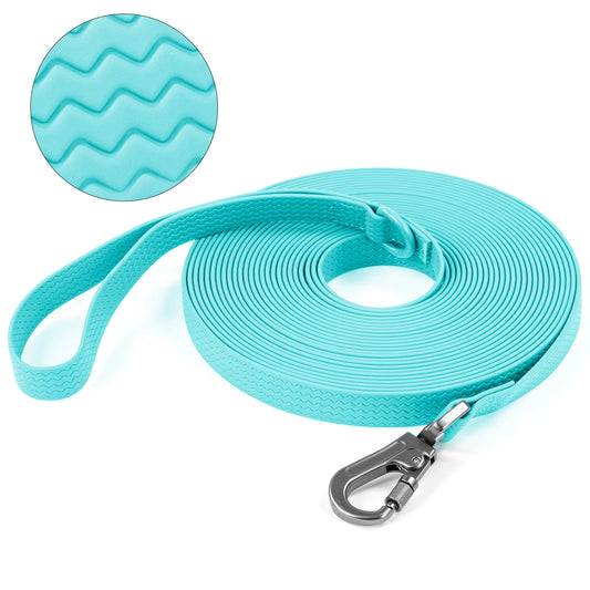 blauwe pvc riem
