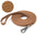 bruine pvc riem