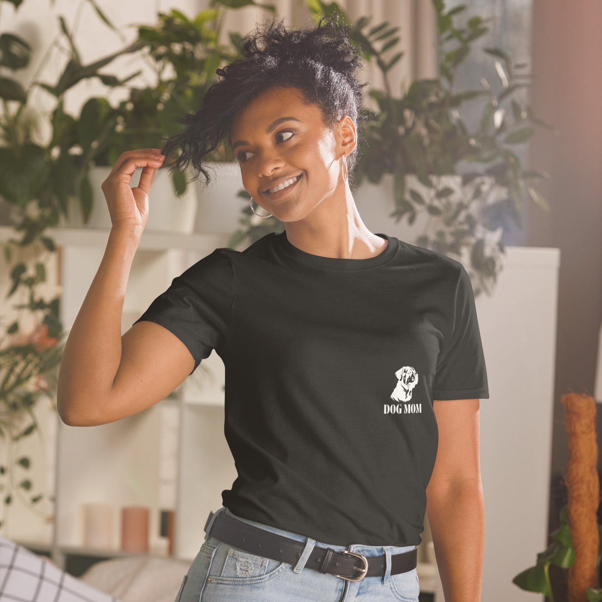 "Dog Mom" T-Shirt - Personaliseerbaar