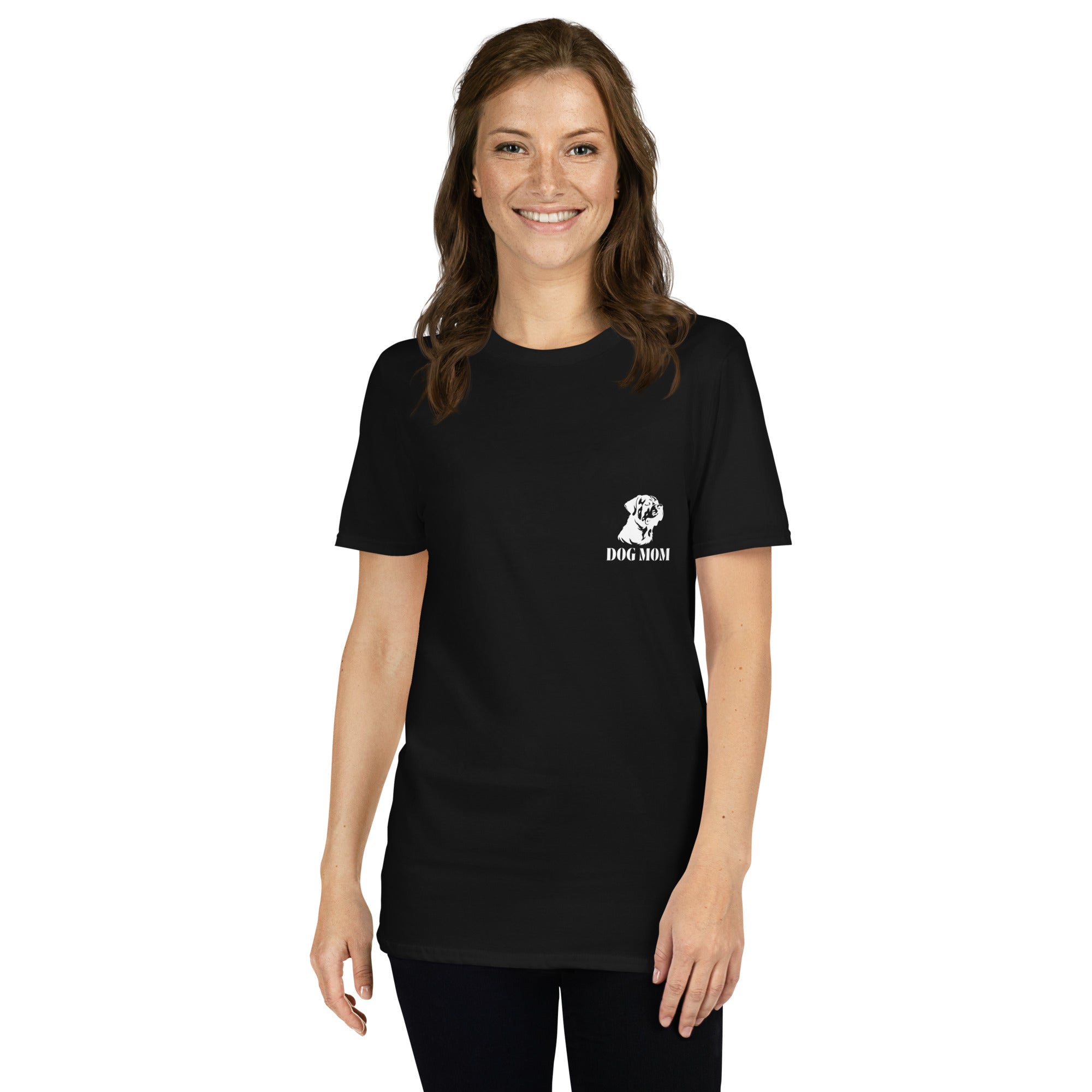 "Dog Mom" T-Shirt - Personaliseerbaar
