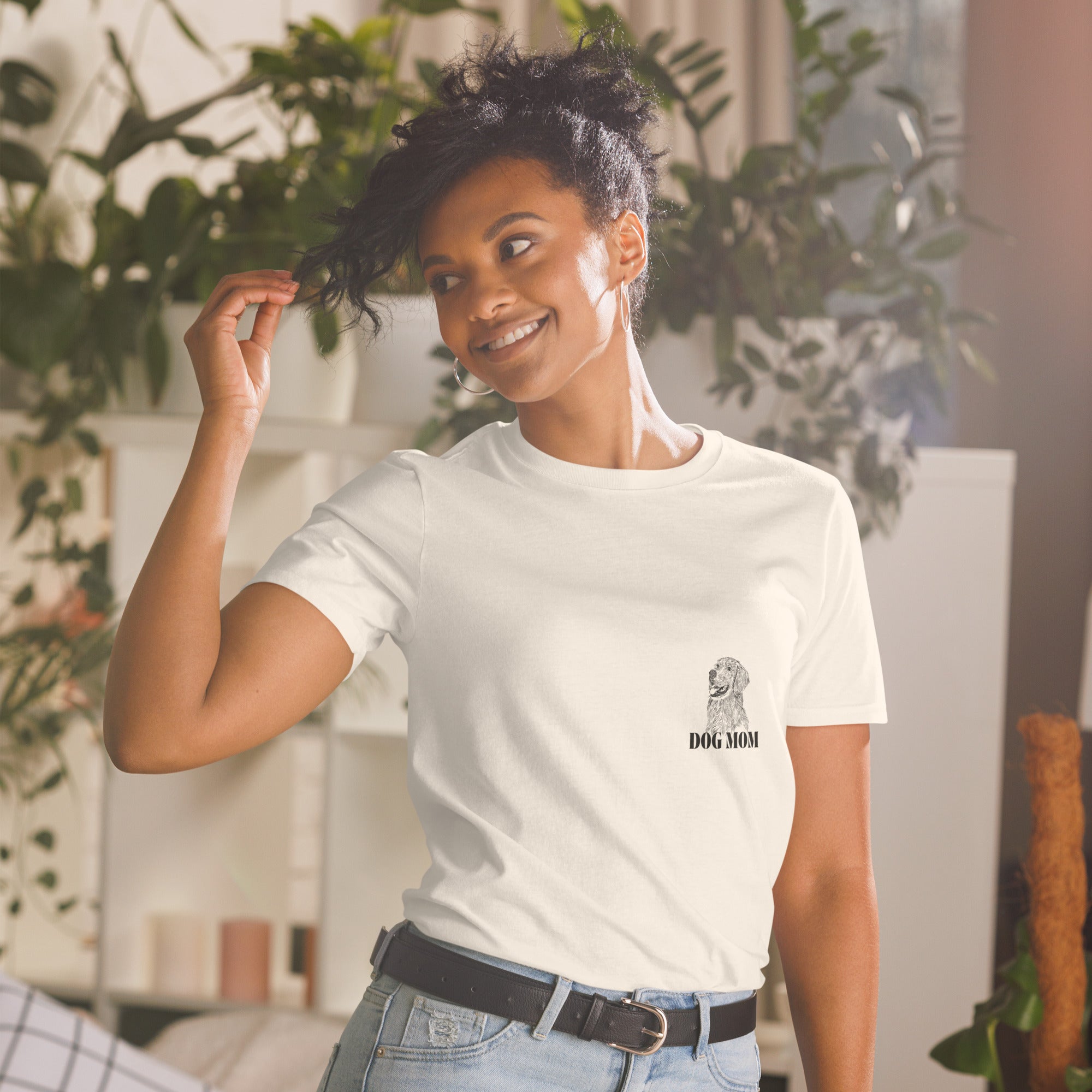 "Dog Mom" T-Shirt - Personaliseerbaar