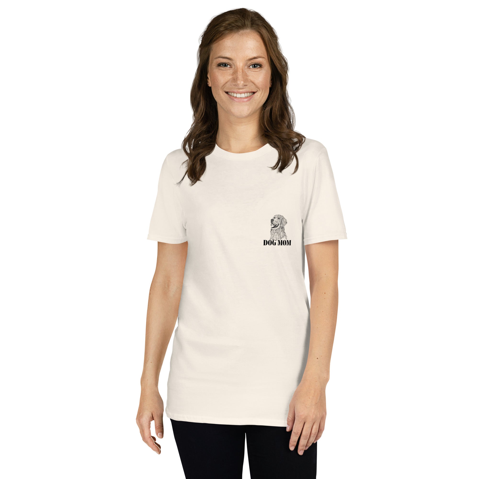 "Dog Mom" T-Shirt - Personaliseerbaar