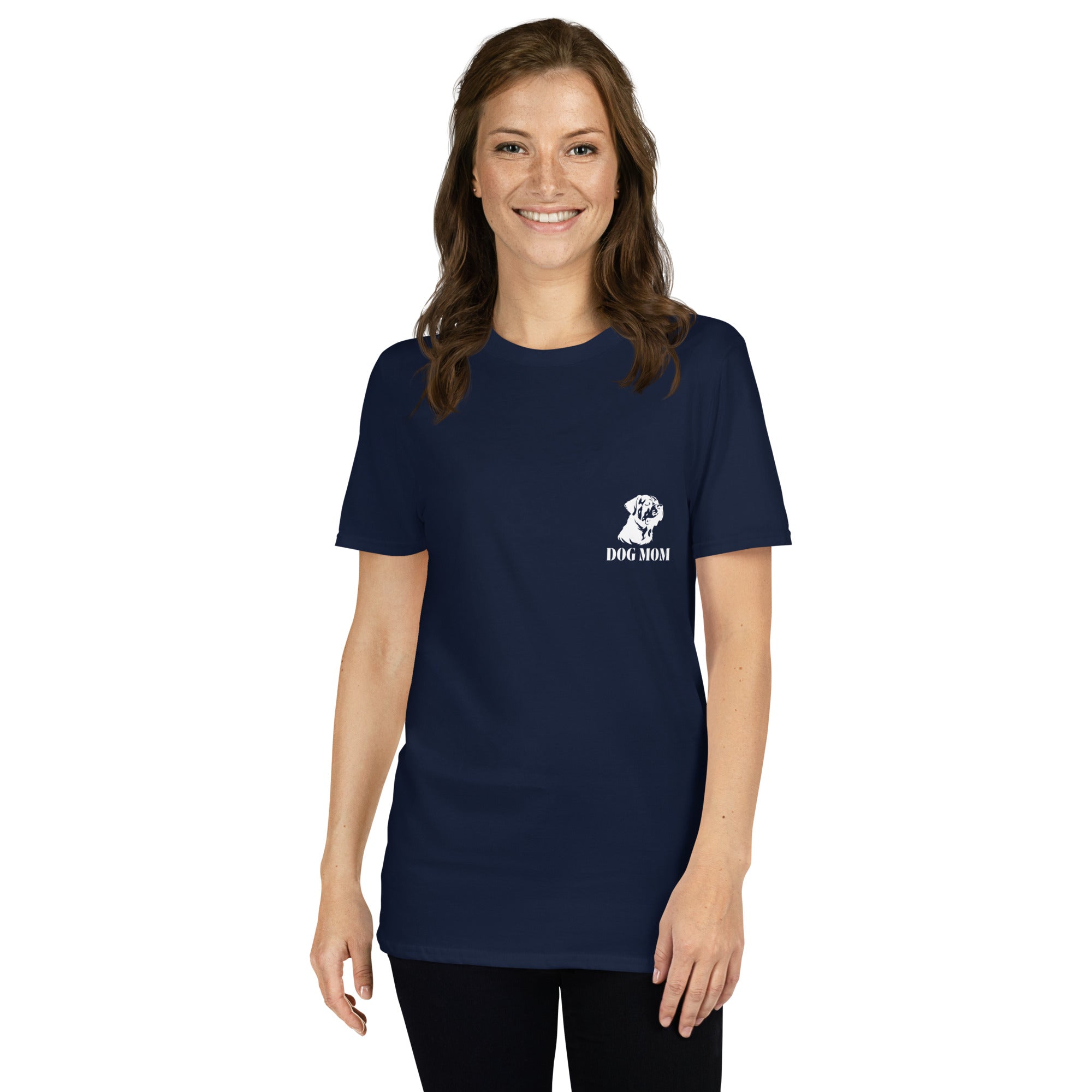 "Dog Mom" T-Shirt - Personaliseerbaar