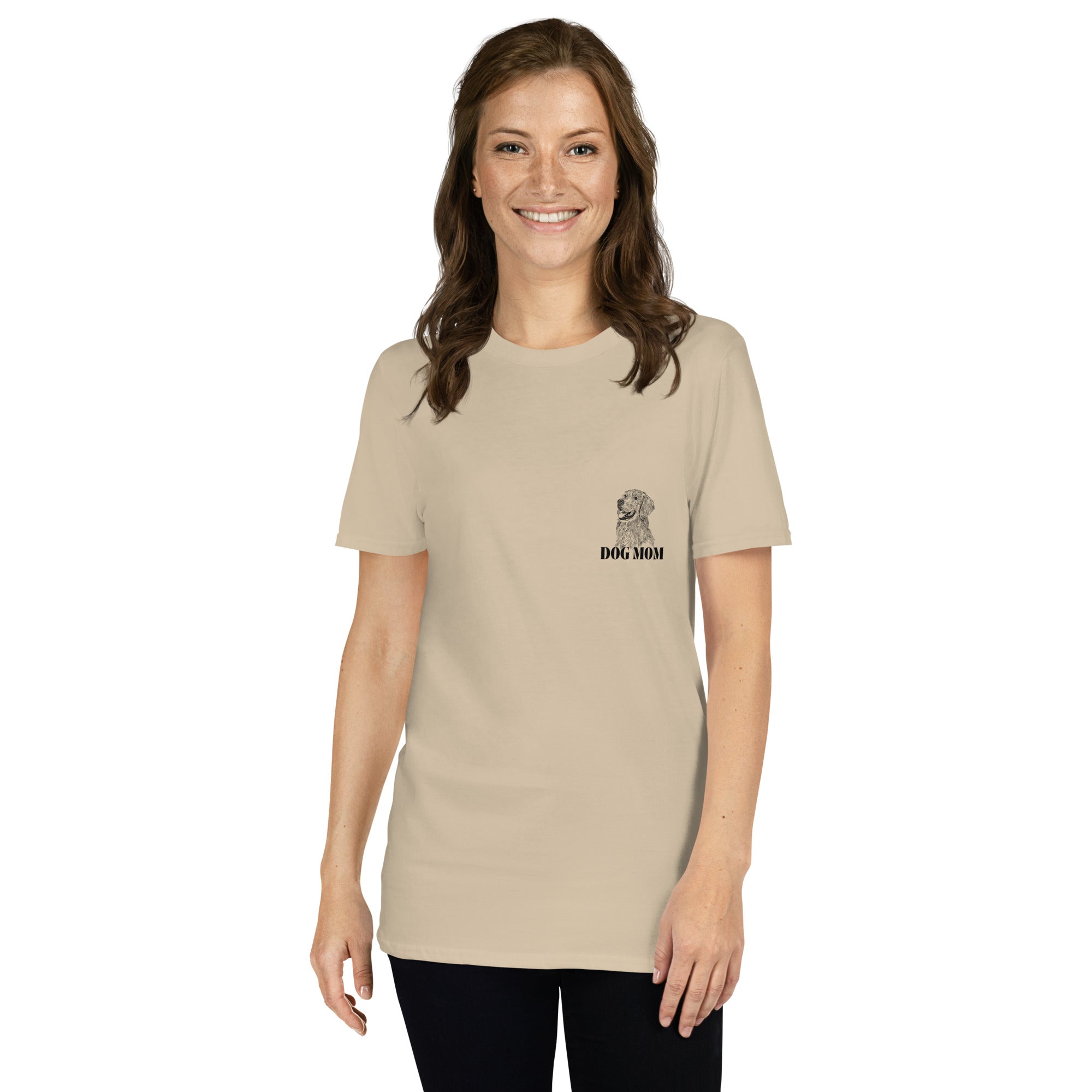 "Dog Mom" T-Shirt - Personaliseerbaar