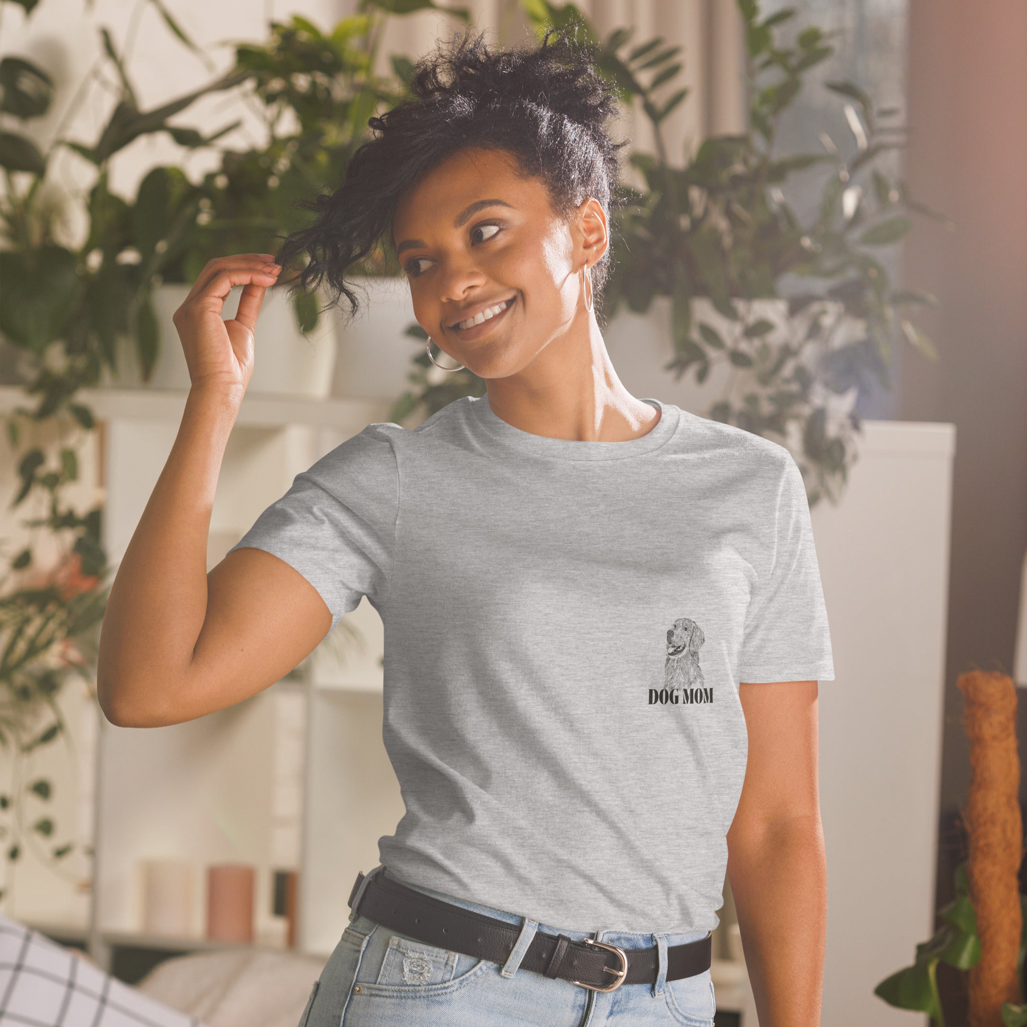 "Dog Mom" T-Shirt - Personaliseerbaar