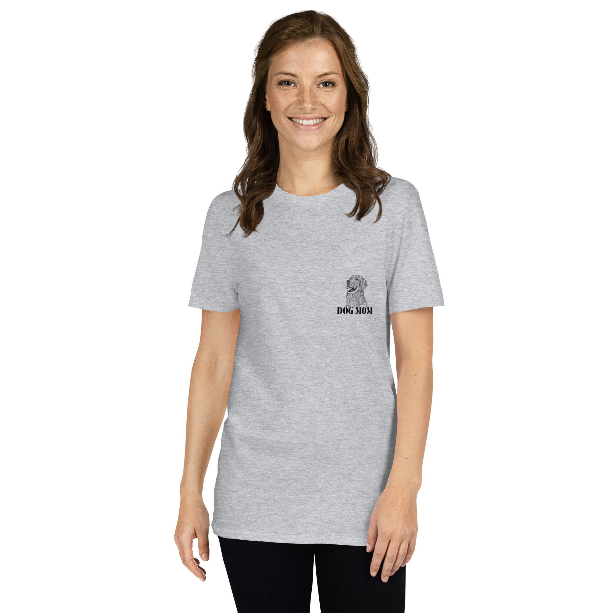 "Dog Mom" T-Shirt - Personaliseerbaar