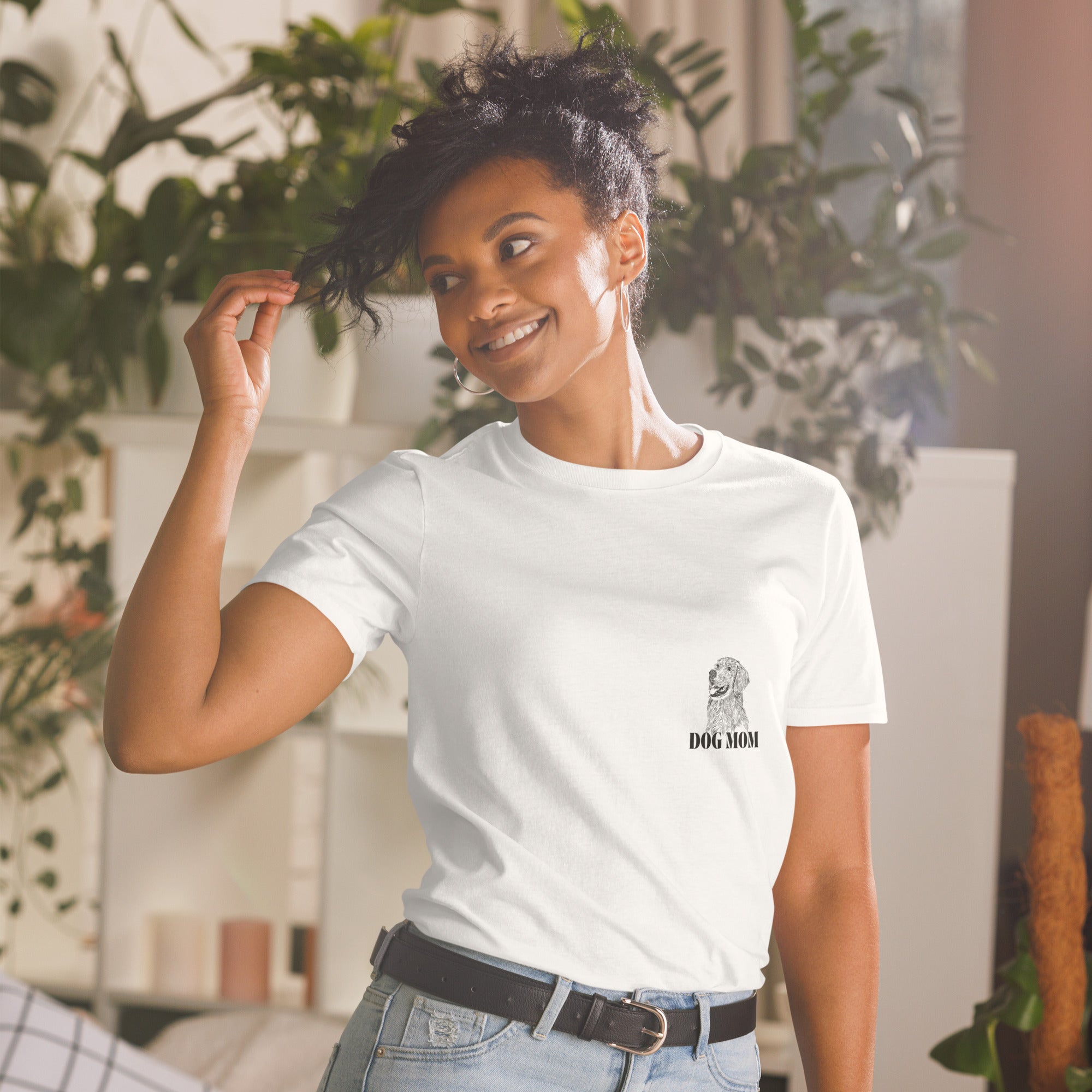 "Dog Mom" T-Shirt - Personaliseerbaar
