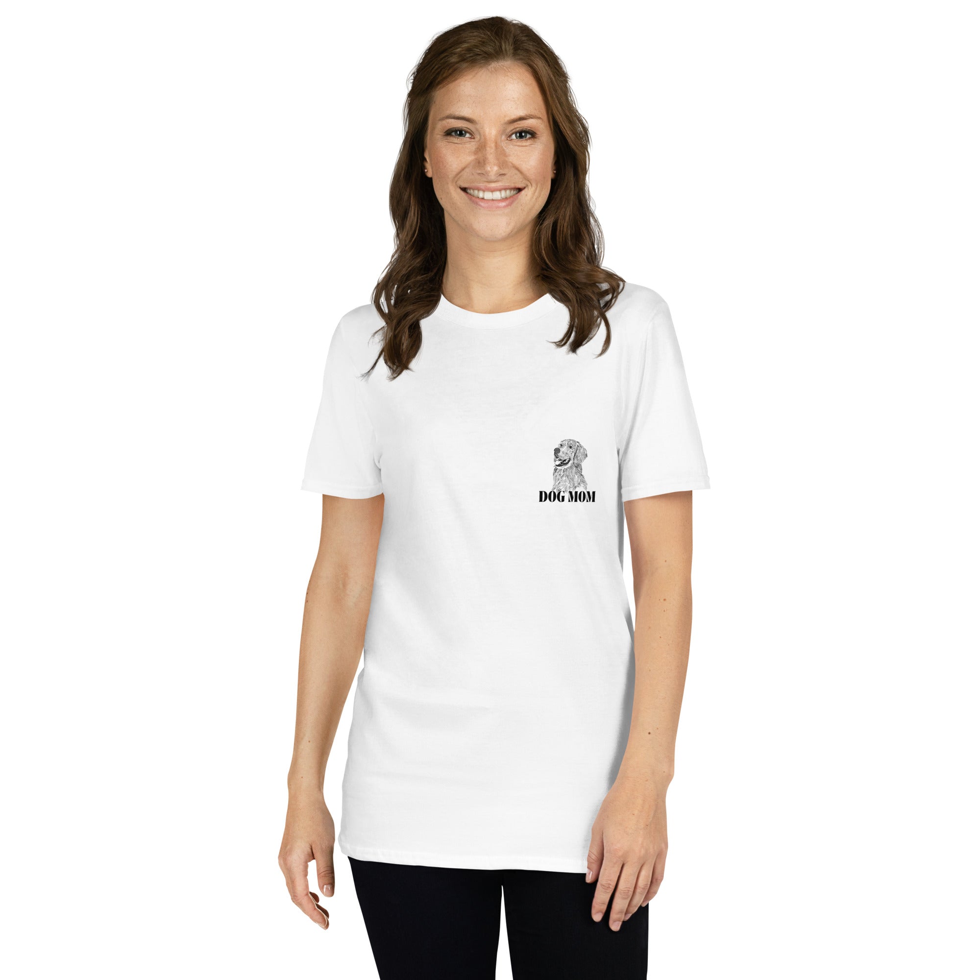 "Dog Mom" T-Shirt - Personaliseerbaar