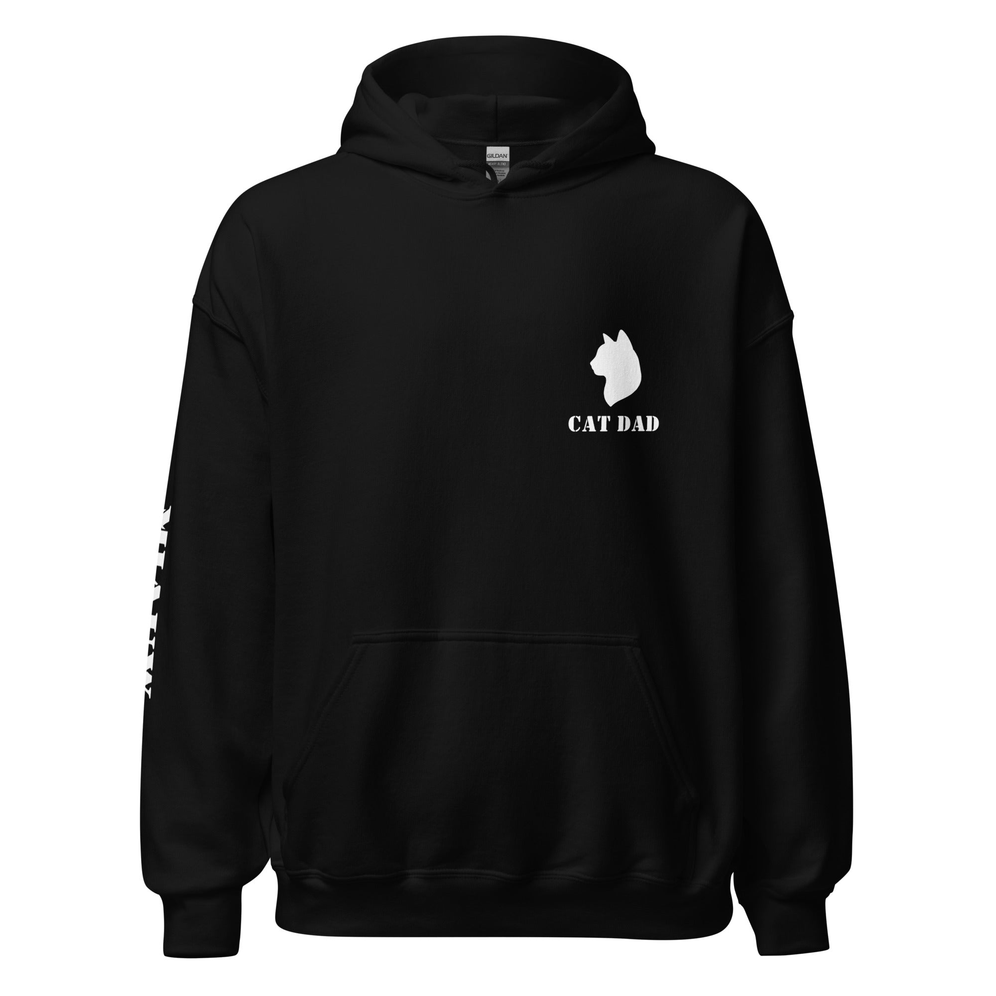 "Cat Dad" Hoodie - Personaliseerbare Trui