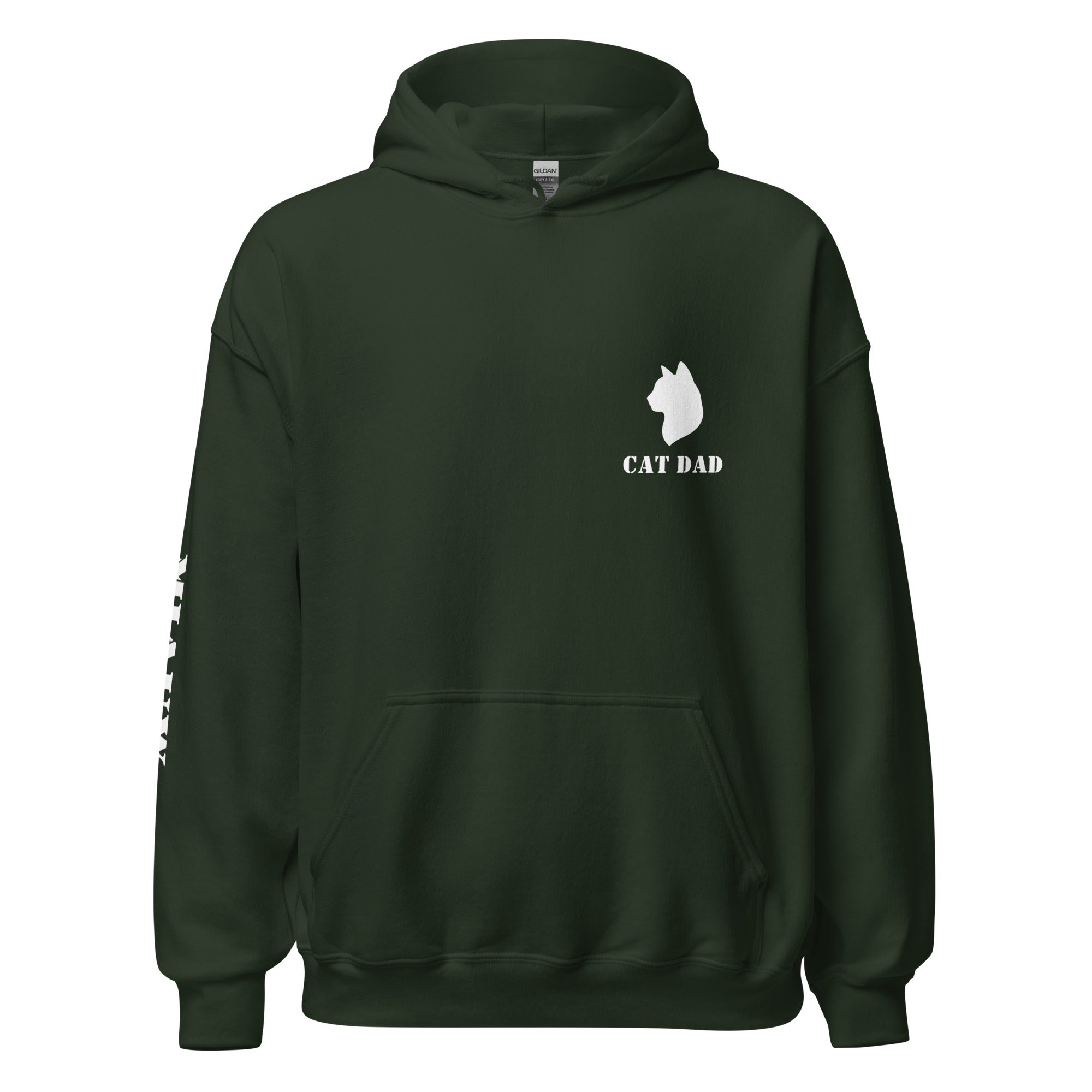 "Cat Dad" Hoodie - Personaliseerbare Trui